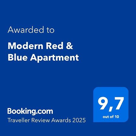 Modern Red & Blue Apartment Podstrana Eksteriør billede